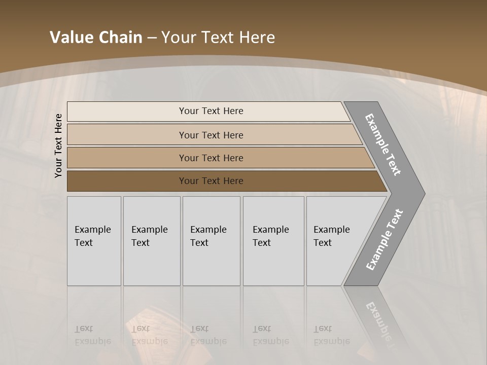 Abbey Beam Light PowerPoint Template