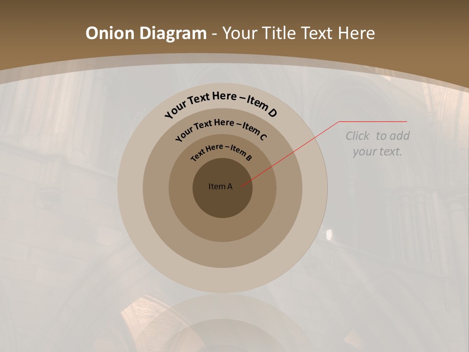 Abbey Beam Light PowerPoint Template