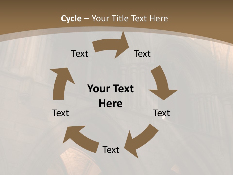Abbey Beam Light PowerPoint Template