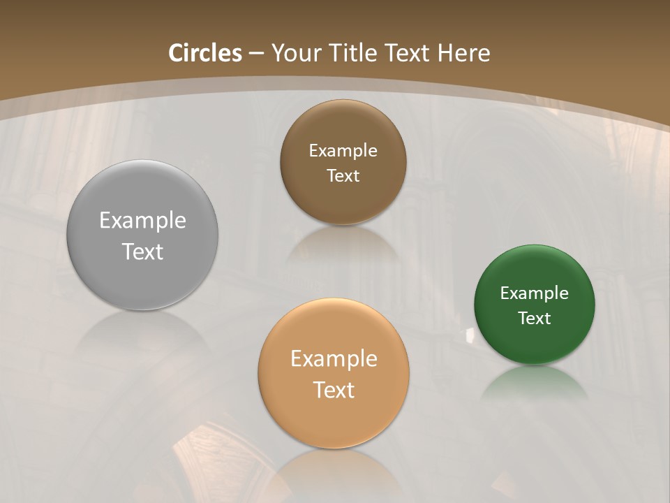 Abbey Beam Light PowerPoint Template