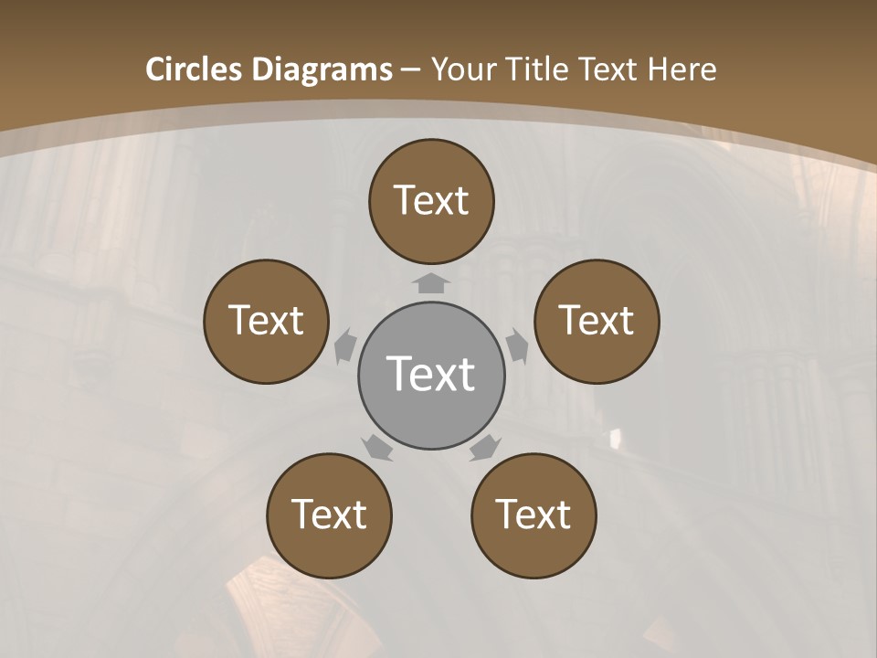 Abbey Beam Light PowerPoint Template