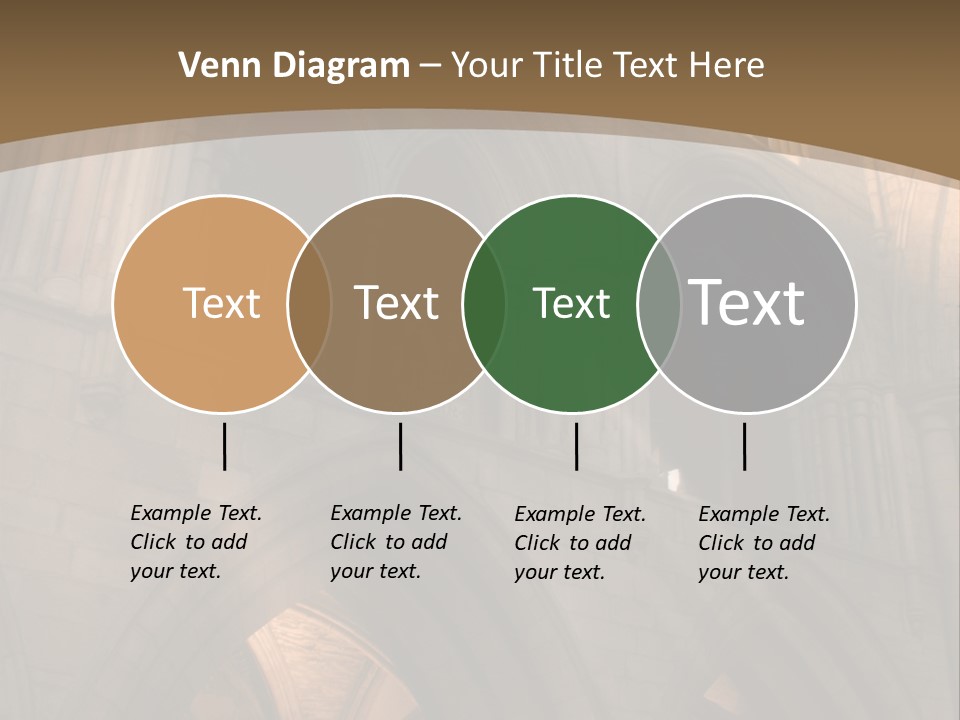 Abbey Beam Light PowerPoint Template