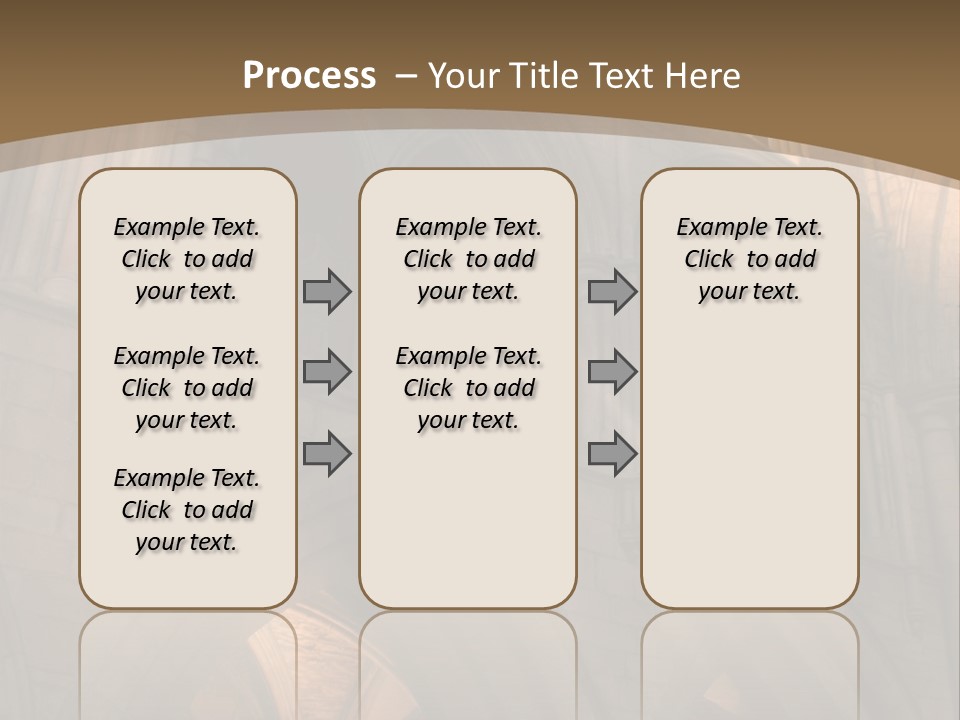Abbey Beam Light PowerPoint Template
