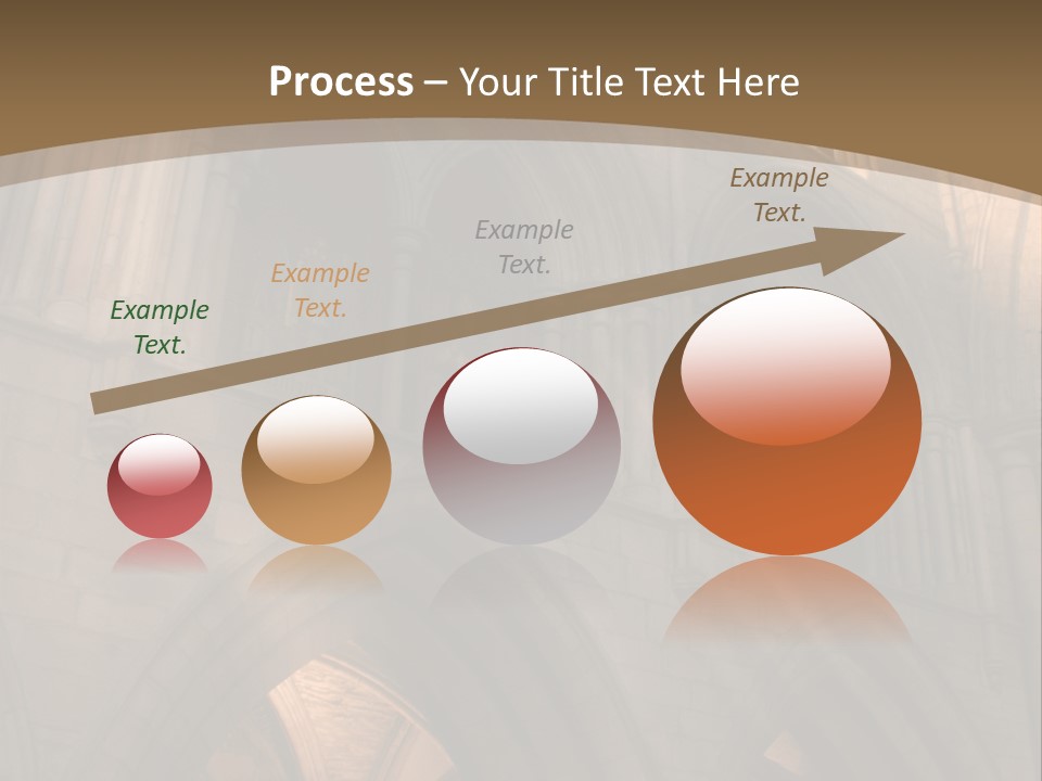 Abbey Beam Light PowerPoint Template