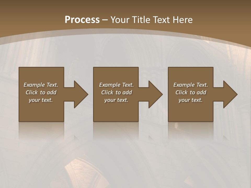 Abbey Beam Light PowerPoint Template
