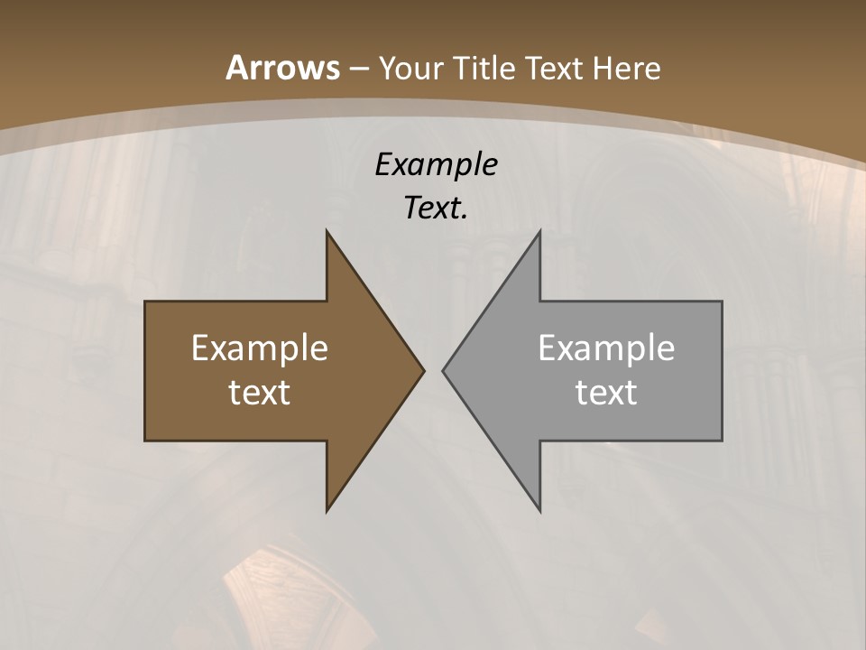 Abbey Beam Light PowerPoint Template