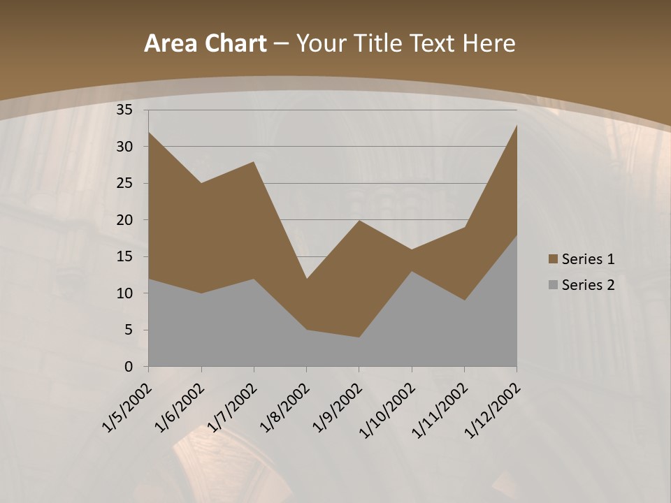 Abbey Beam Light PowerPoint Template