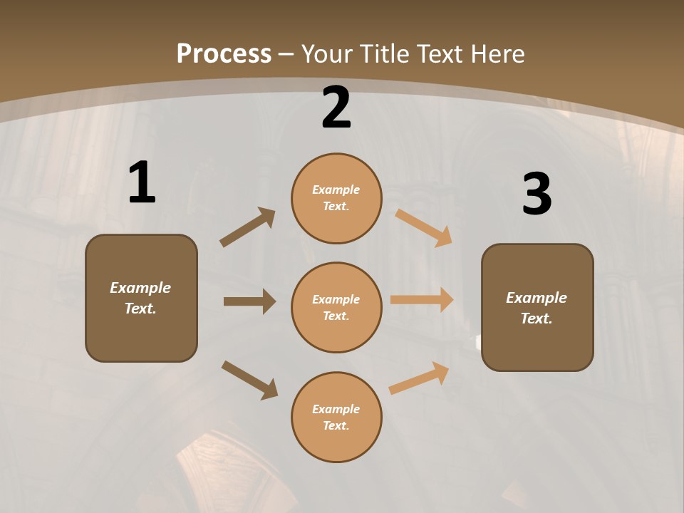 Abbey Beam Light PowerPoint Template
