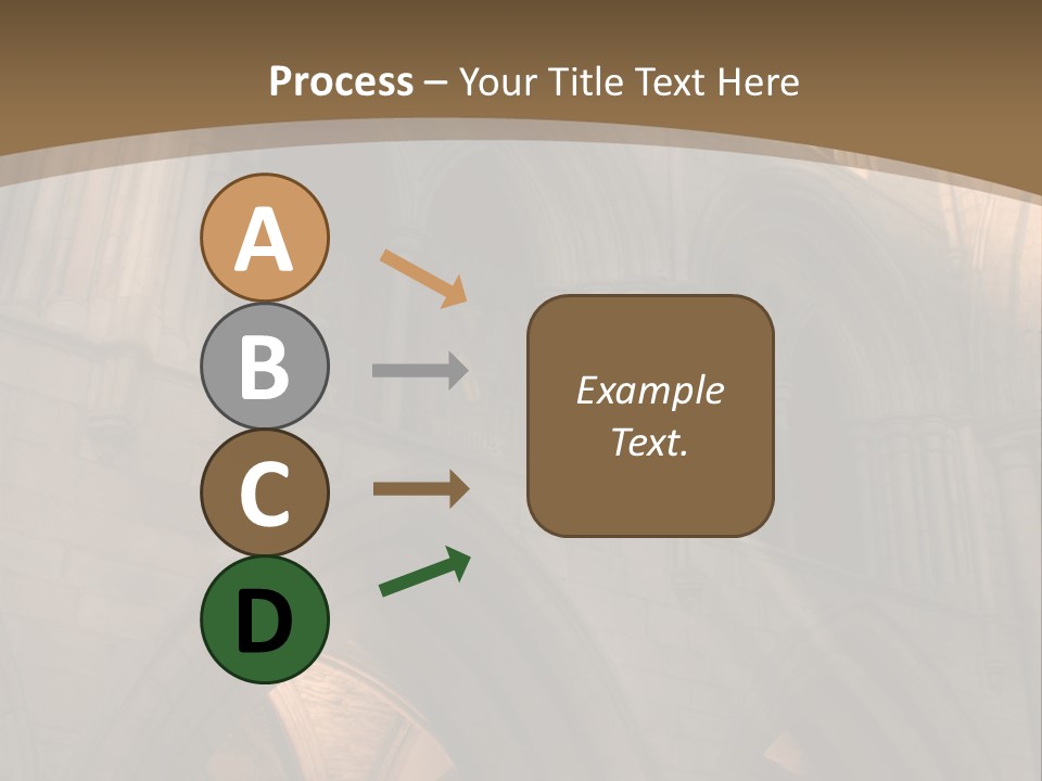 Abbey Beam Light PowerPoint Template