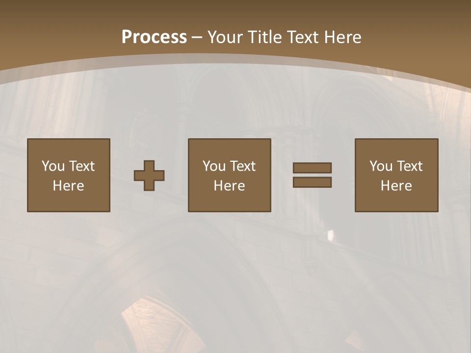 Abbey Beam Light PowerPoint Template
