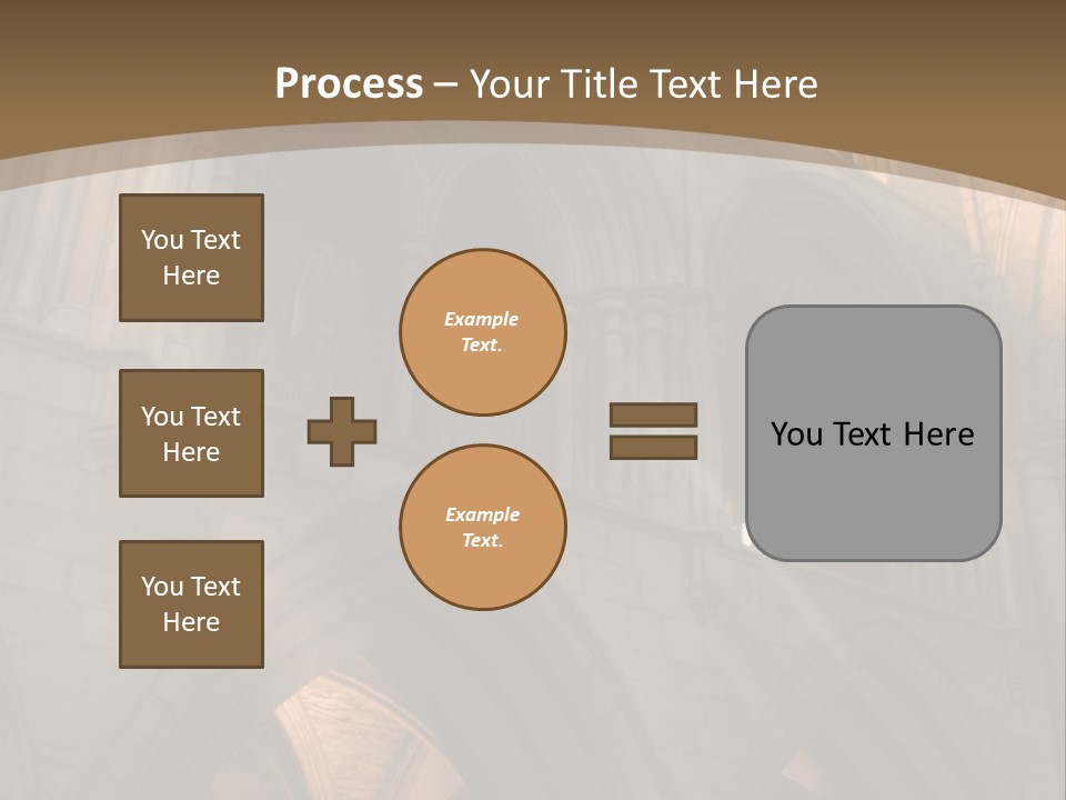Abbey Beam Light PowerPoint Template