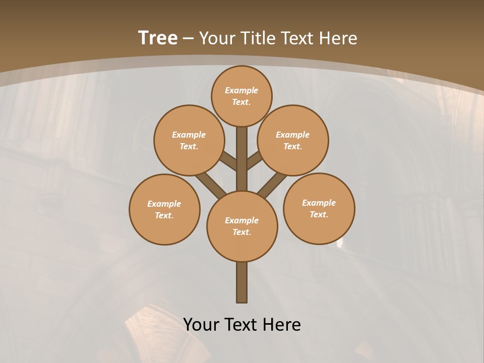 Abbey Beam Light PowerPoint Template