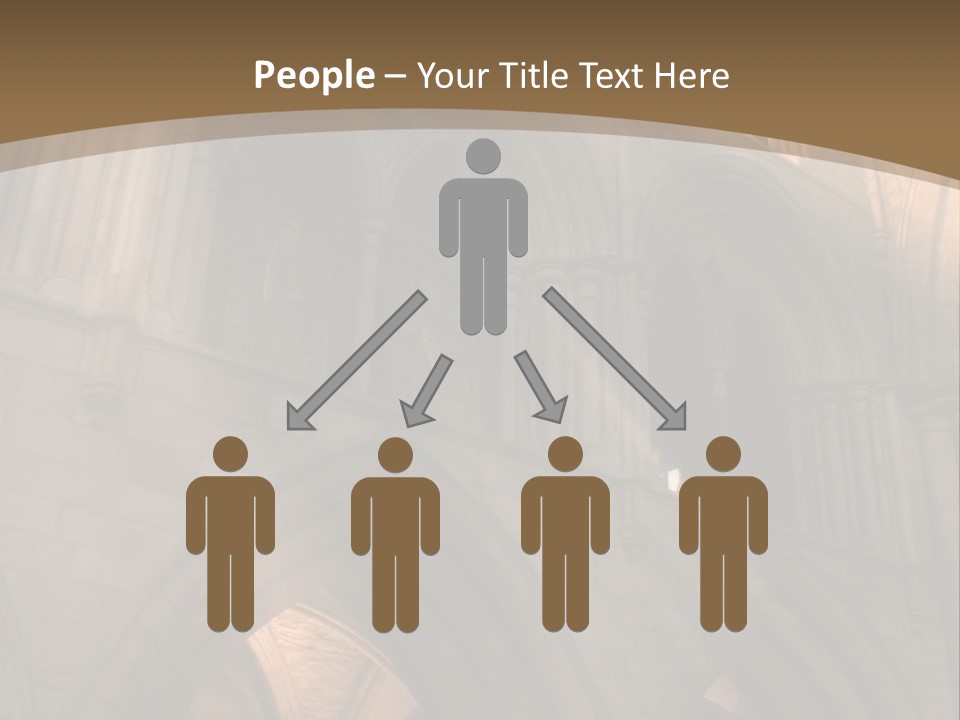 Abbey Beam Light PowerPoint Template