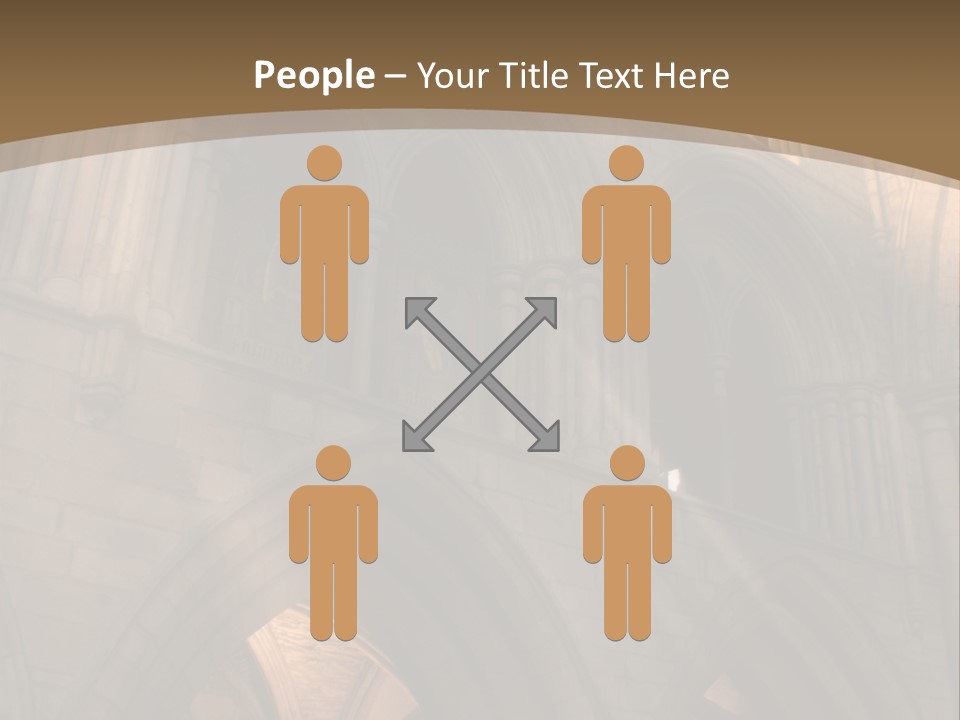 Abbey Beam Light PowerPoint Template