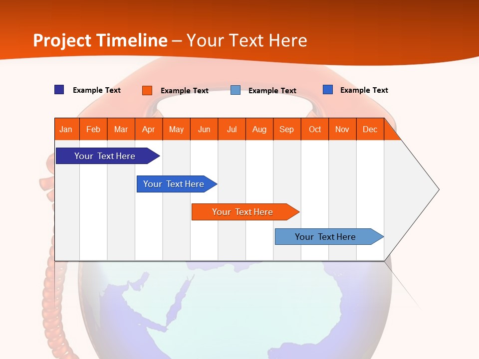 Phone Over The Globe PowerPoint Template