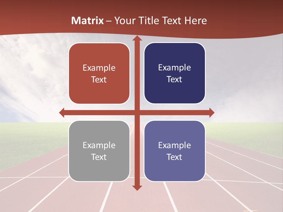 Racing Track, PowerPoint Template