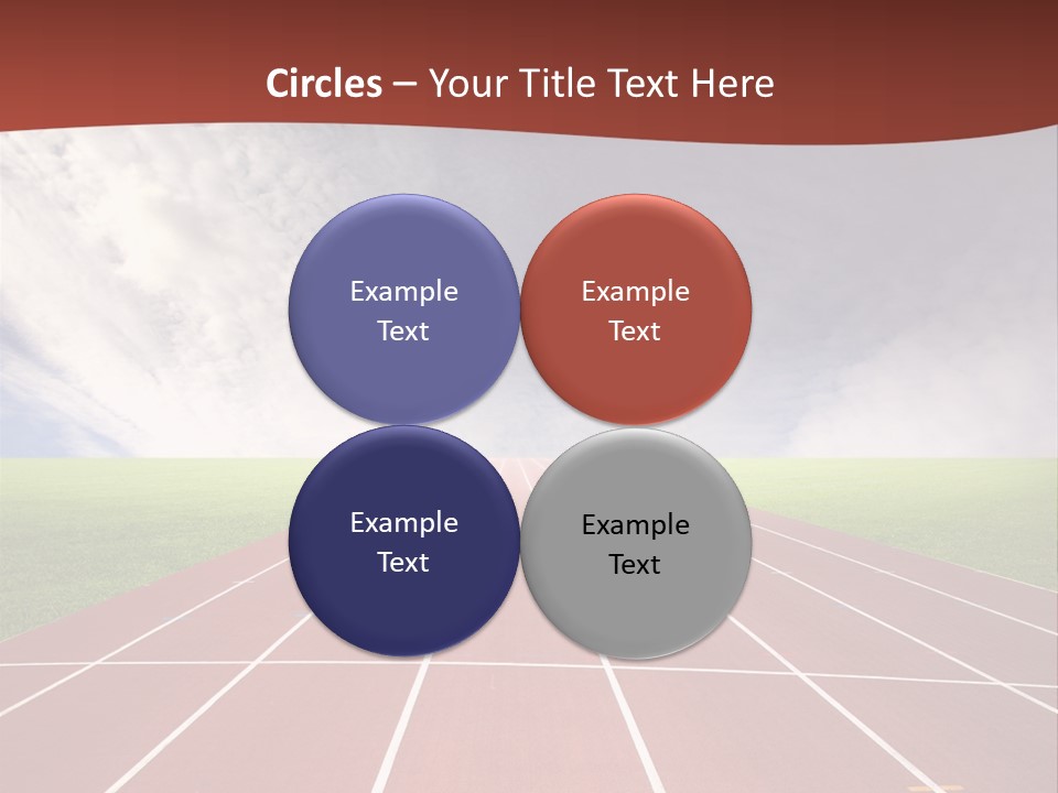 Racing Track, PowerPoint Template