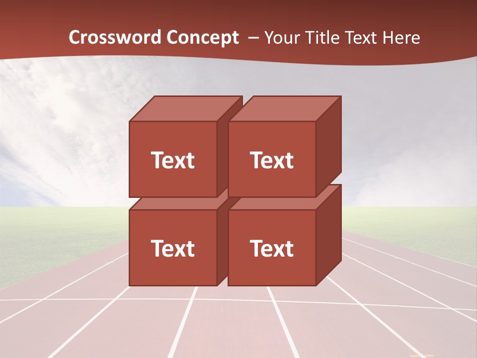 Racing Track, PowerPoint Template