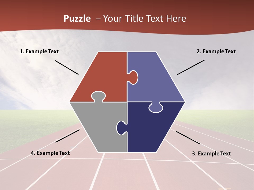 Racing Track, PowerPoint Template