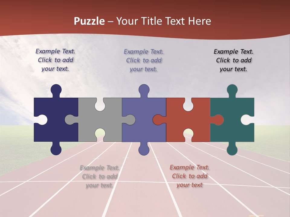 Racing Track, PowerPoint Template