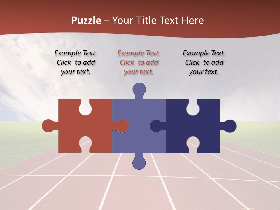 Racing Track, PowerPoint Template