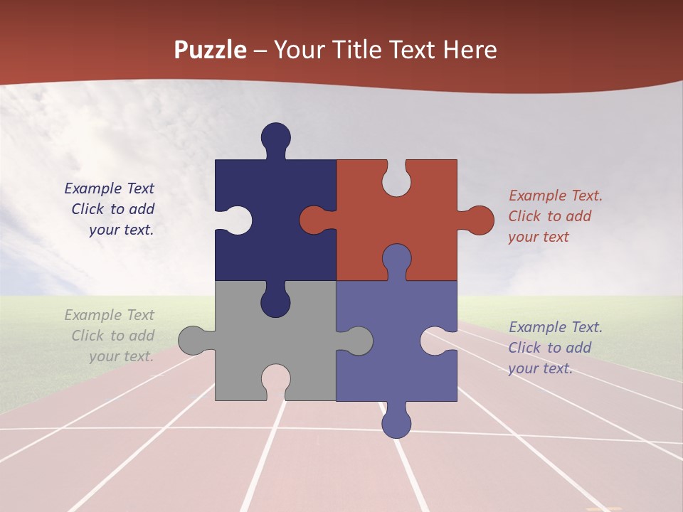 Racing Track, PowerPoint Template