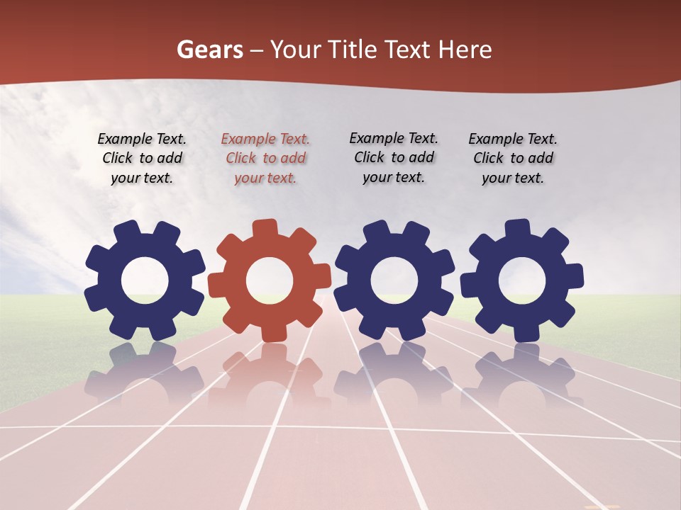 Racing Track, PowerPoint Template