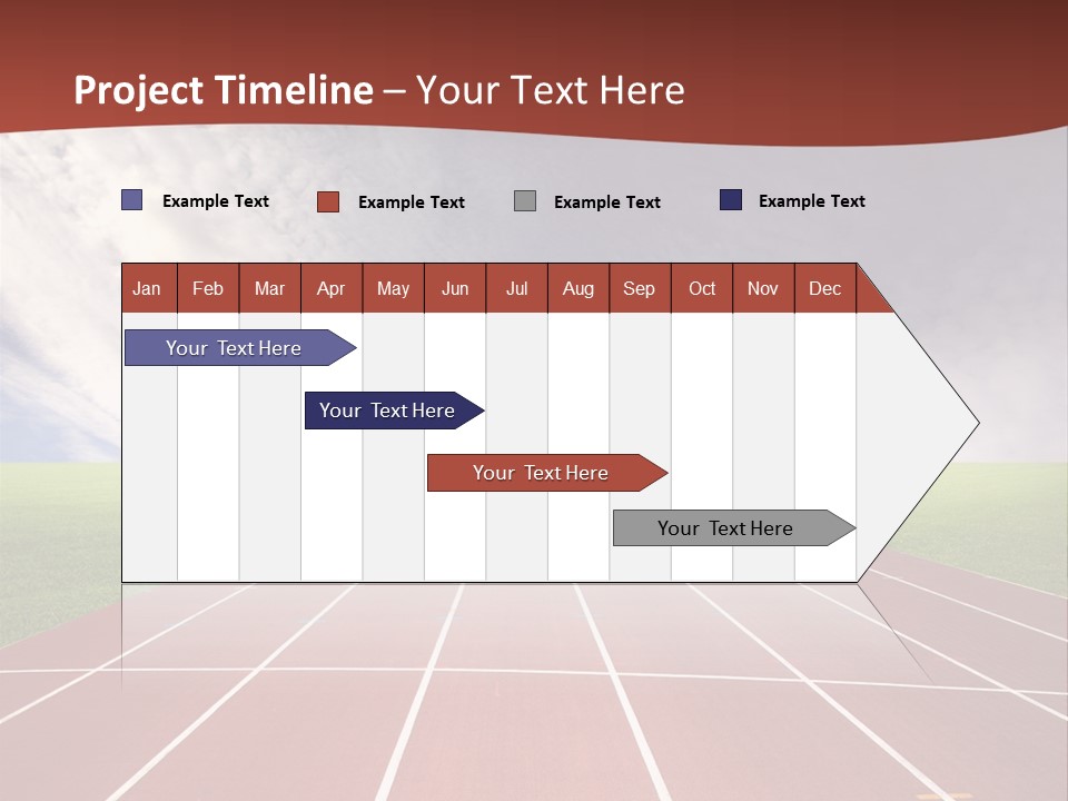 Racing Track, PowerPoint Template