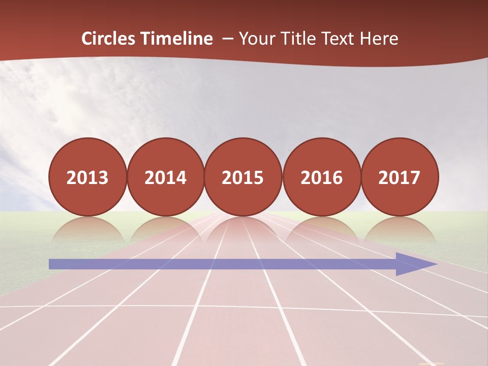 Racing Track, PowerPoint Template