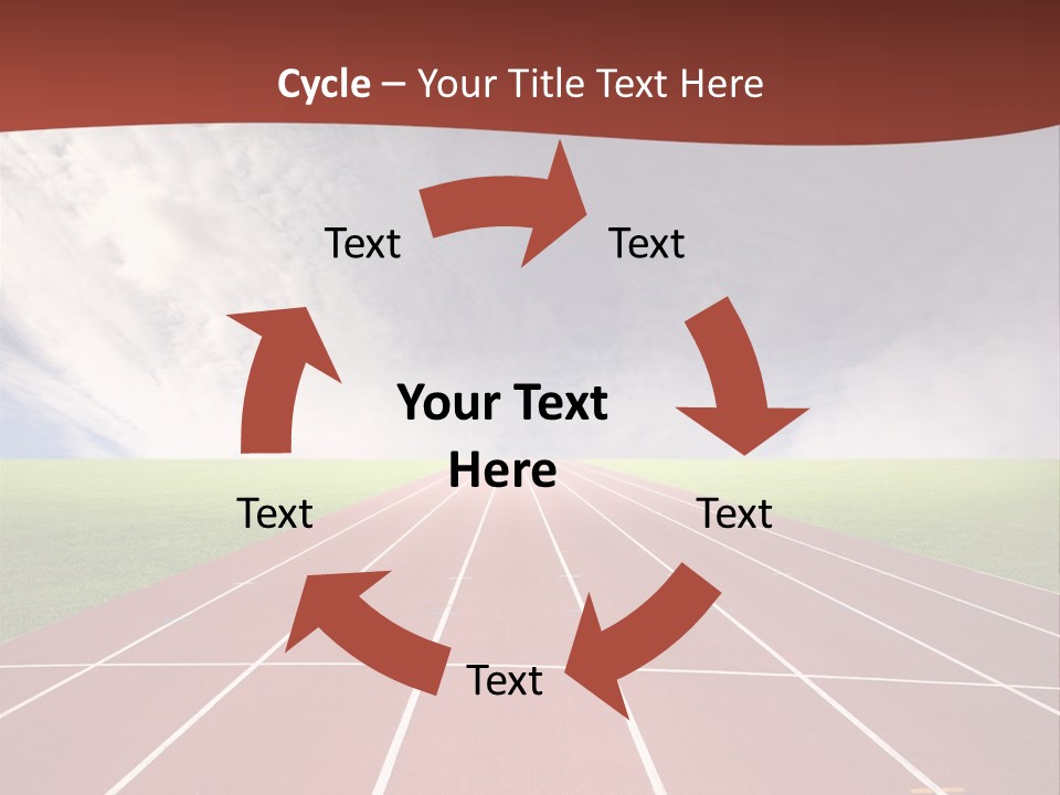 Racing Track, PowerPoint Template
