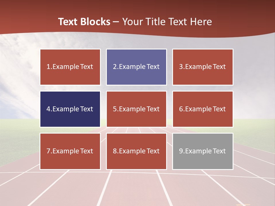Racing Track, PowerPoint Template