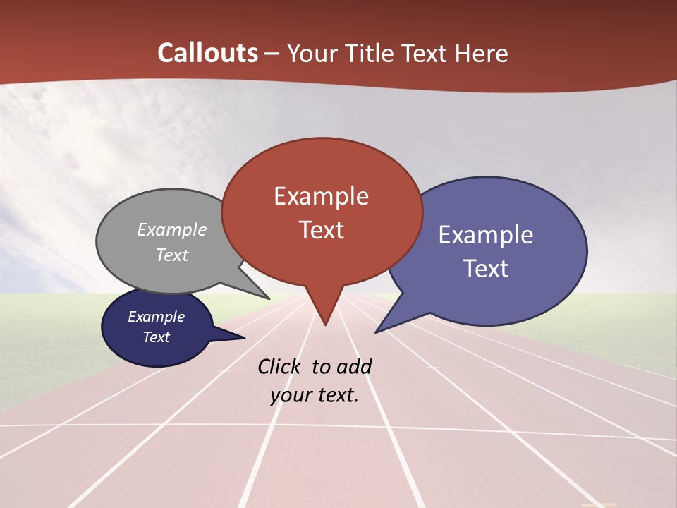 Racing Track, PowerPoint Template