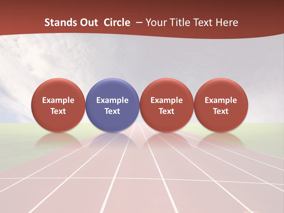 Racing Track, PowerPoint Template