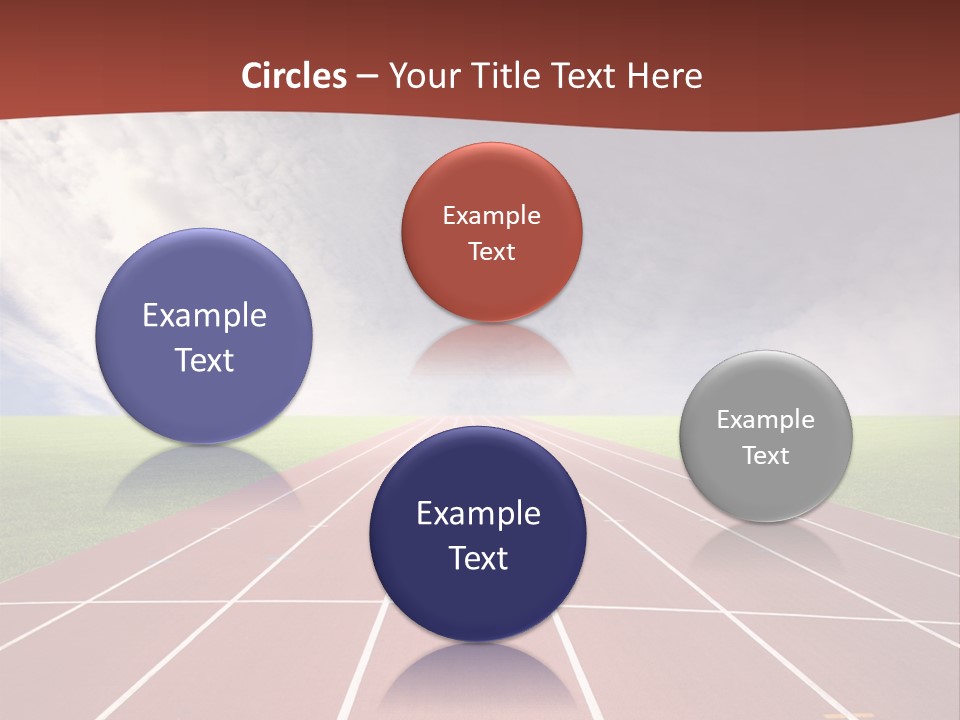 Racing Track, PowerPoint Template