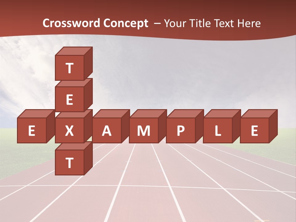 Racing Track, PowerPoint Template