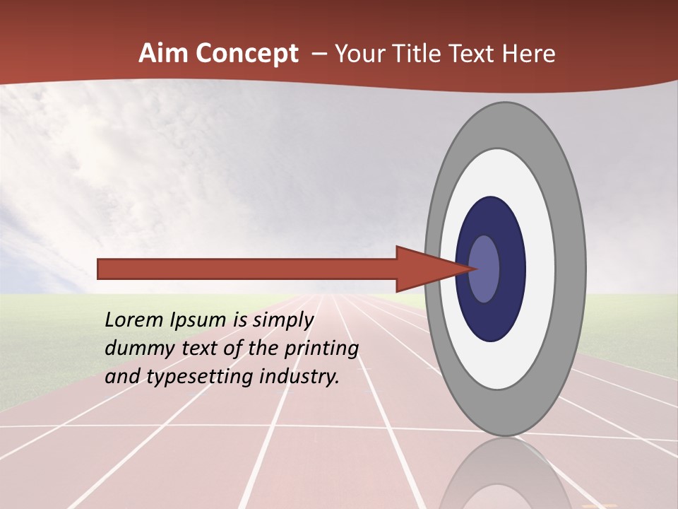 Racing Track, PowerPoint Template