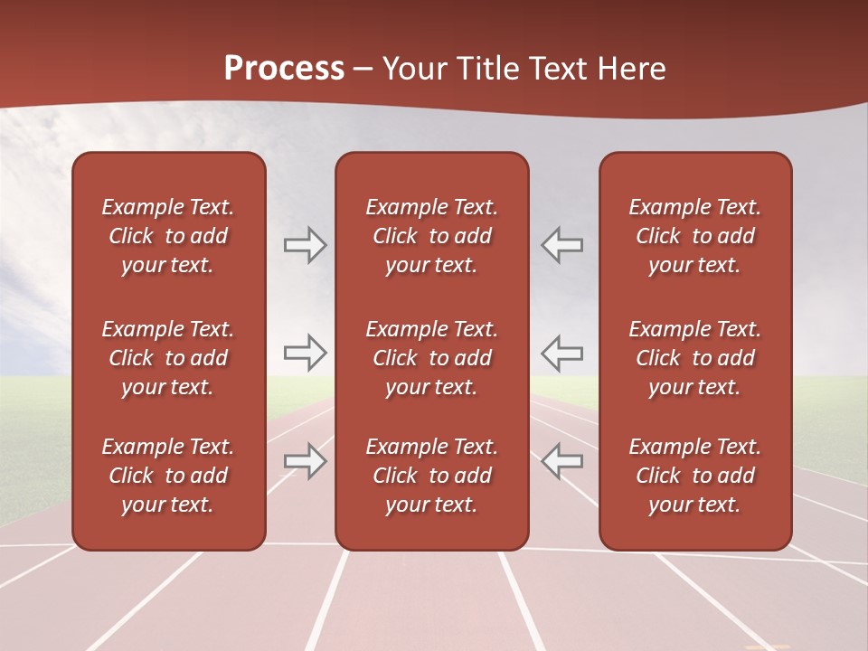 Racing Track, PowerPoint Template