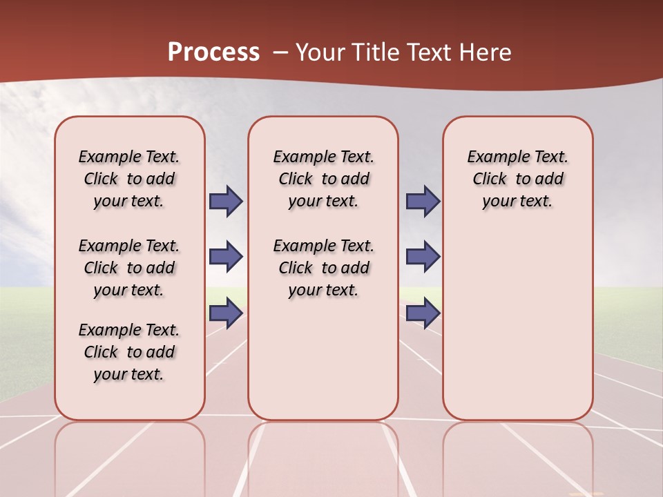 Racing Track, PowerPoint Template