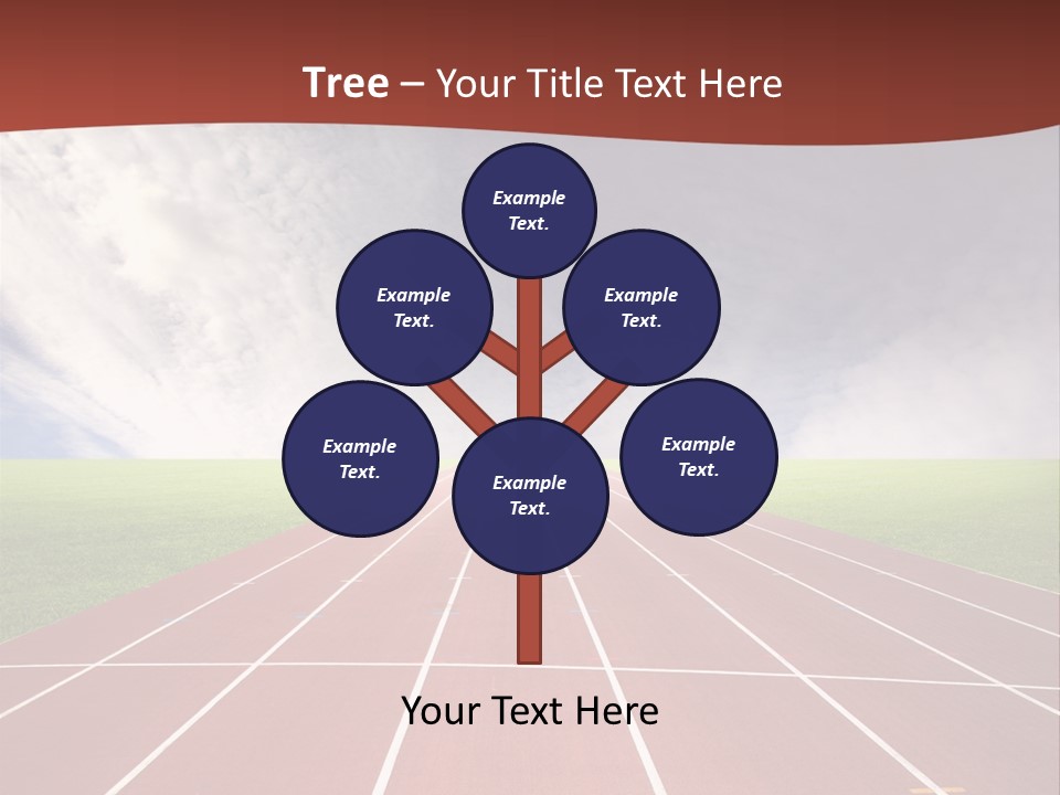 Racing Track, PowerPoint Template