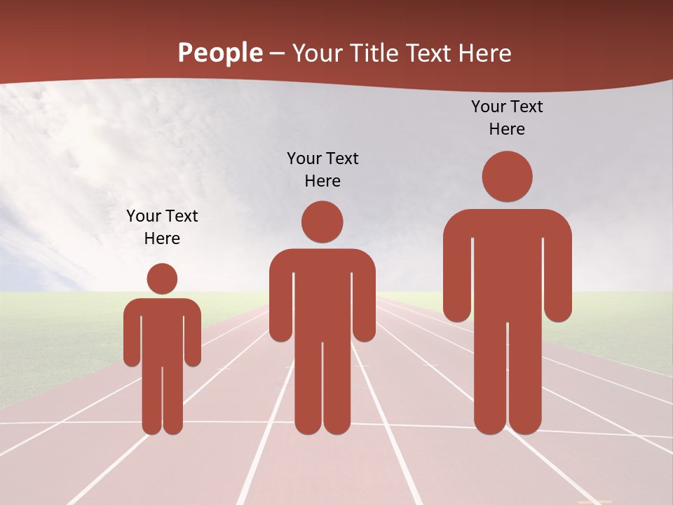 Racing Track, PowerPoint Template