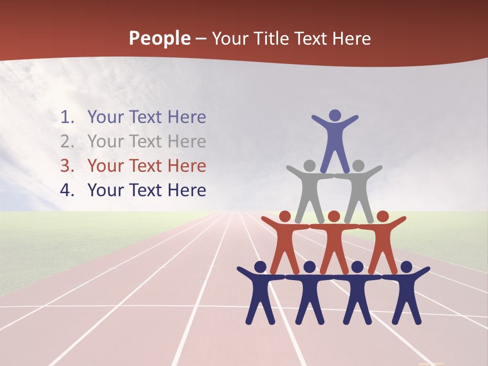 Racing Track, PowerPoint Template