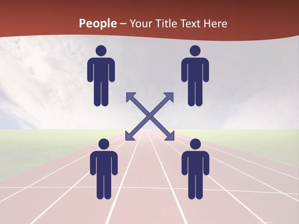 Racing Track, PowerPoint Template