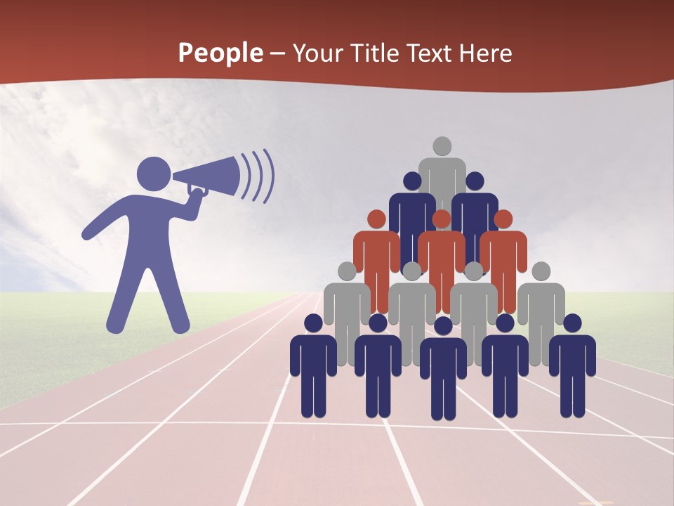 Racing Track, PowerPoint Template