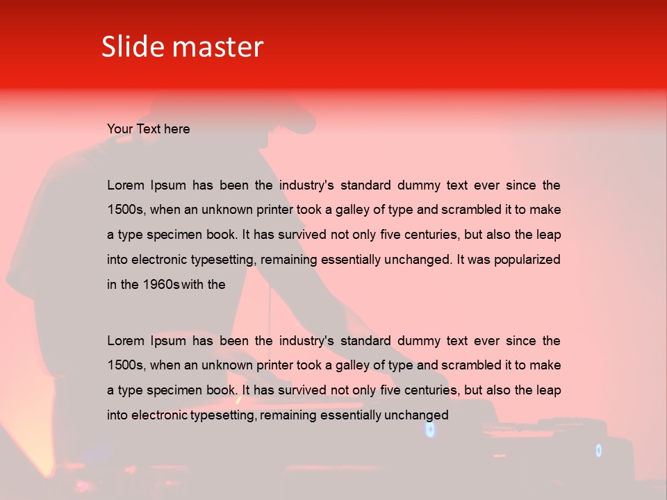 Dj PowerPoint Template