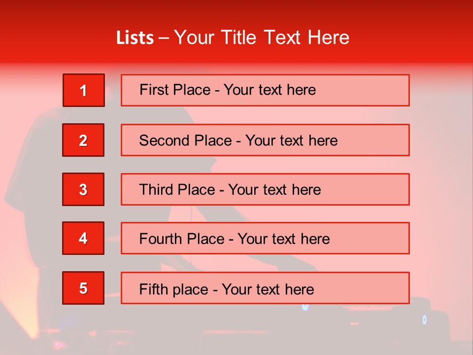 Dj PowerPoint Template