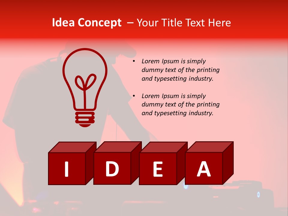 Dj PowerPoint Template