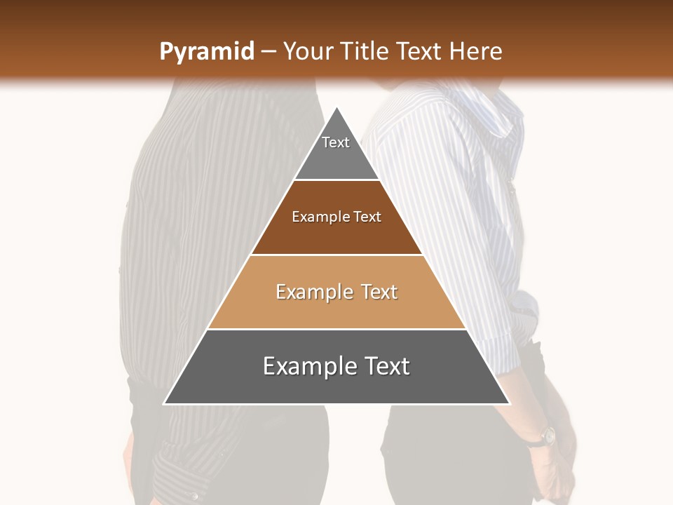 A Couple Of People Standing Next To Each Other PowerPoint Template
