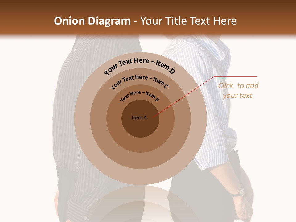 A Couple Of People Standing Next To Each Other PowerPoint Template