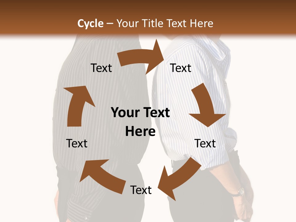 A Couple Of People Standing Next To Each Other PowerPoint Template