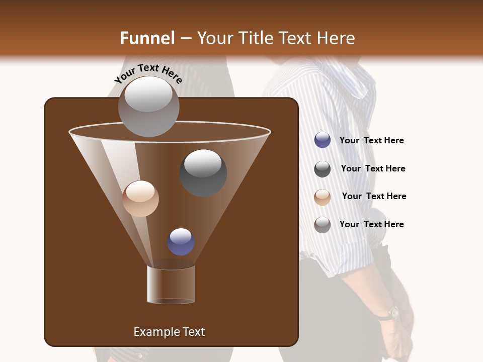 A Couple Of People Standing Next To Each Other PowerPoint Template